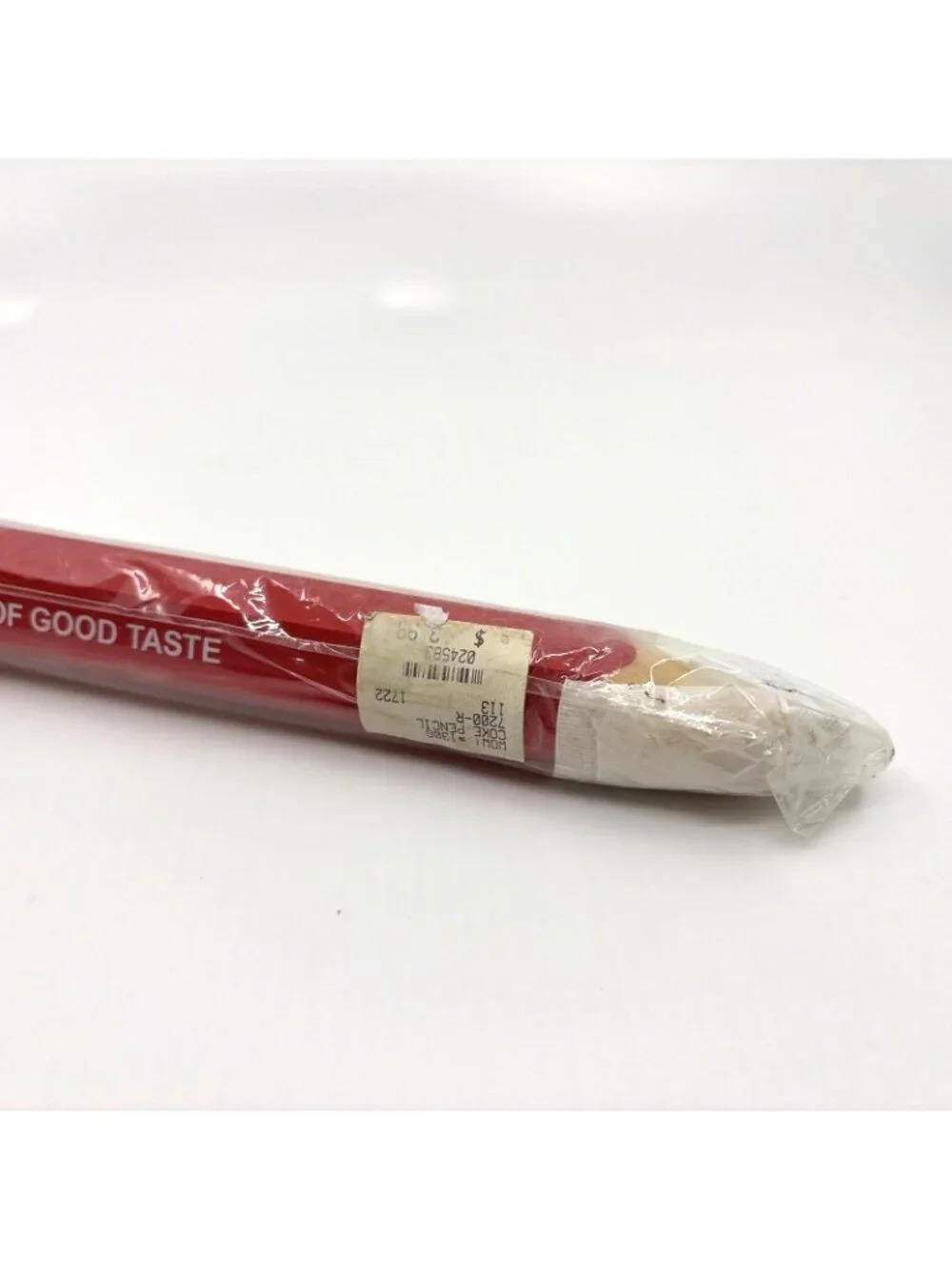 Vintage Coca-Cola Large 3-in-1 Pencil Ruler Eraser 12